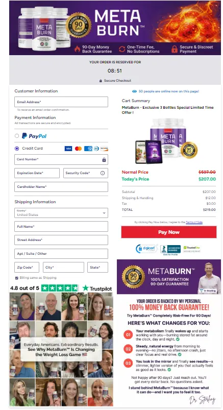 Secure Checkout Form